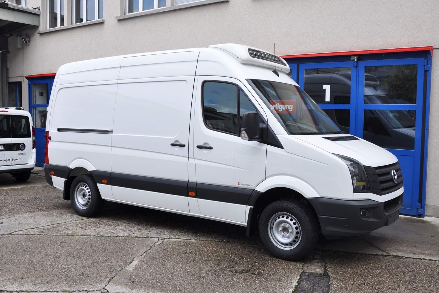 Fahrzeug gepflegt von Wenger AG Basel Abteilung /Kühlausbau/ Fahrzeug gepflegt von Wenger AG Basel Abteilung /Kühlausbau/