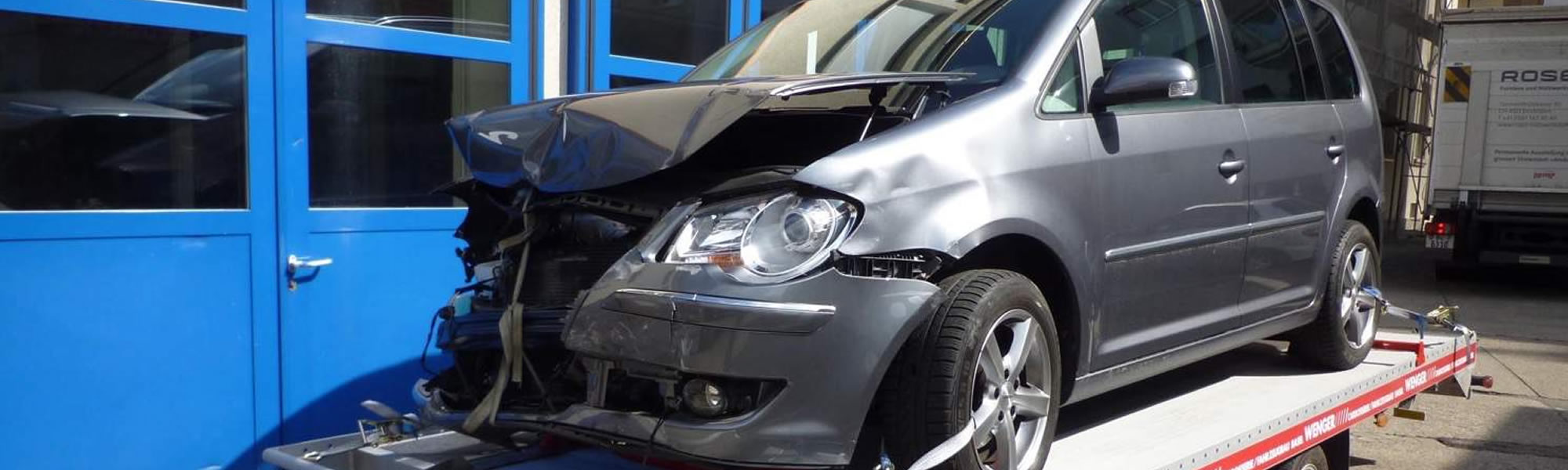 Wenger Carrosserie - Fahrzeugbau - Schedenfallregulierung