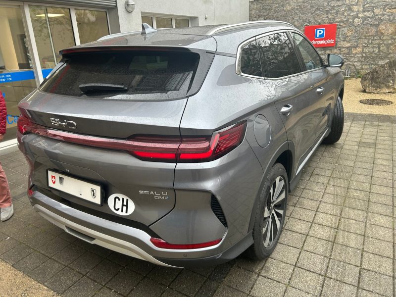 BYD Privatfahrzeug gepflegt von Wenger AG Basel Abteilung // BYD Privatfahrzeug gepflegt von Wenger AG Basel Abteilung //