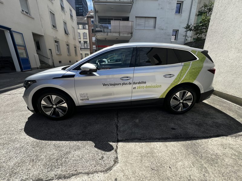Skoda Privatfahrzeug gepflegt von Wenger AG Basel Abteilung /Elektro/